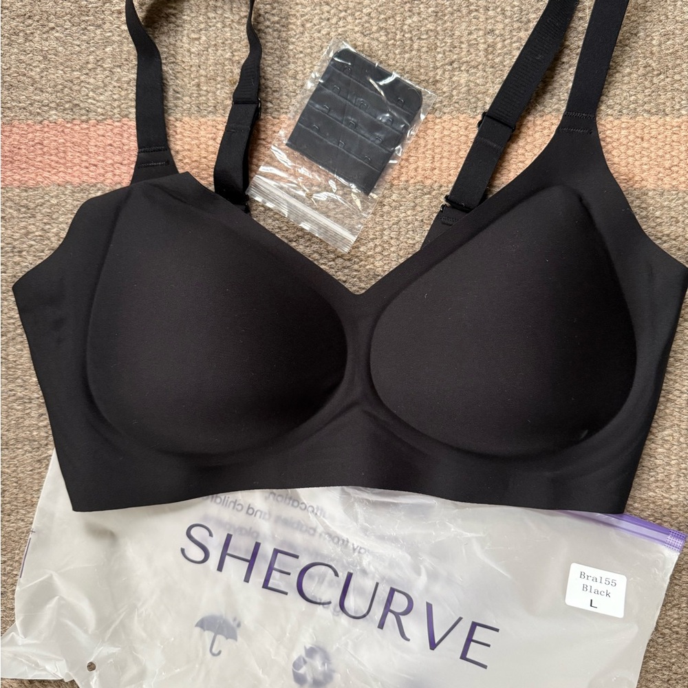 Shecurve Black Full Coverage Bra